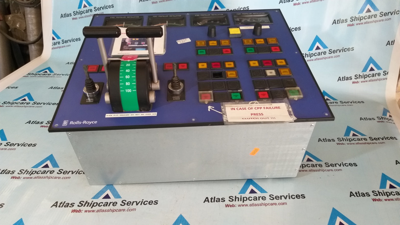 Rolls-Royce Helicon-X-MP 6536 Control Panel