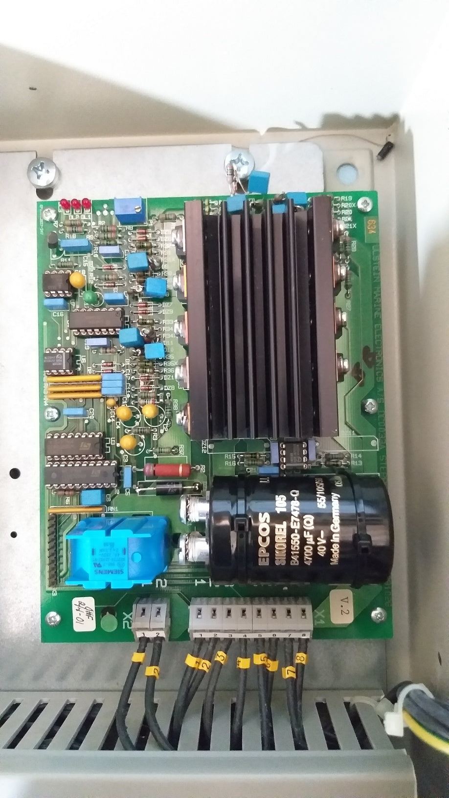 Rolls-Royce Remote Control System Node 20-Actuator Interface Pitch STBD Main Propulsion