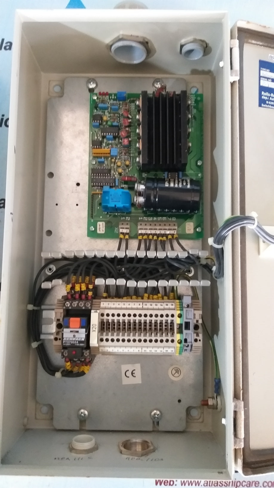 Rolls-Royce Remote Control System Node 20-Actuator Interface Pitch STBD Main Propulsion