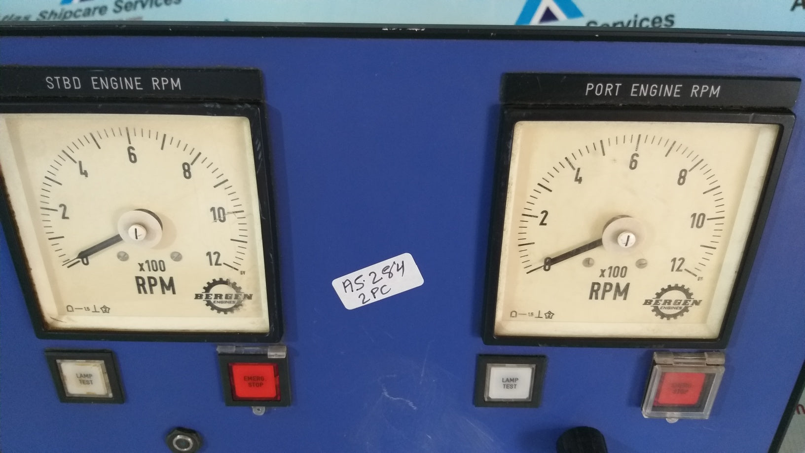 Rolls-Royce STBD-PORT Engine Rpm Control Panel – Atlas Shipcare Services
