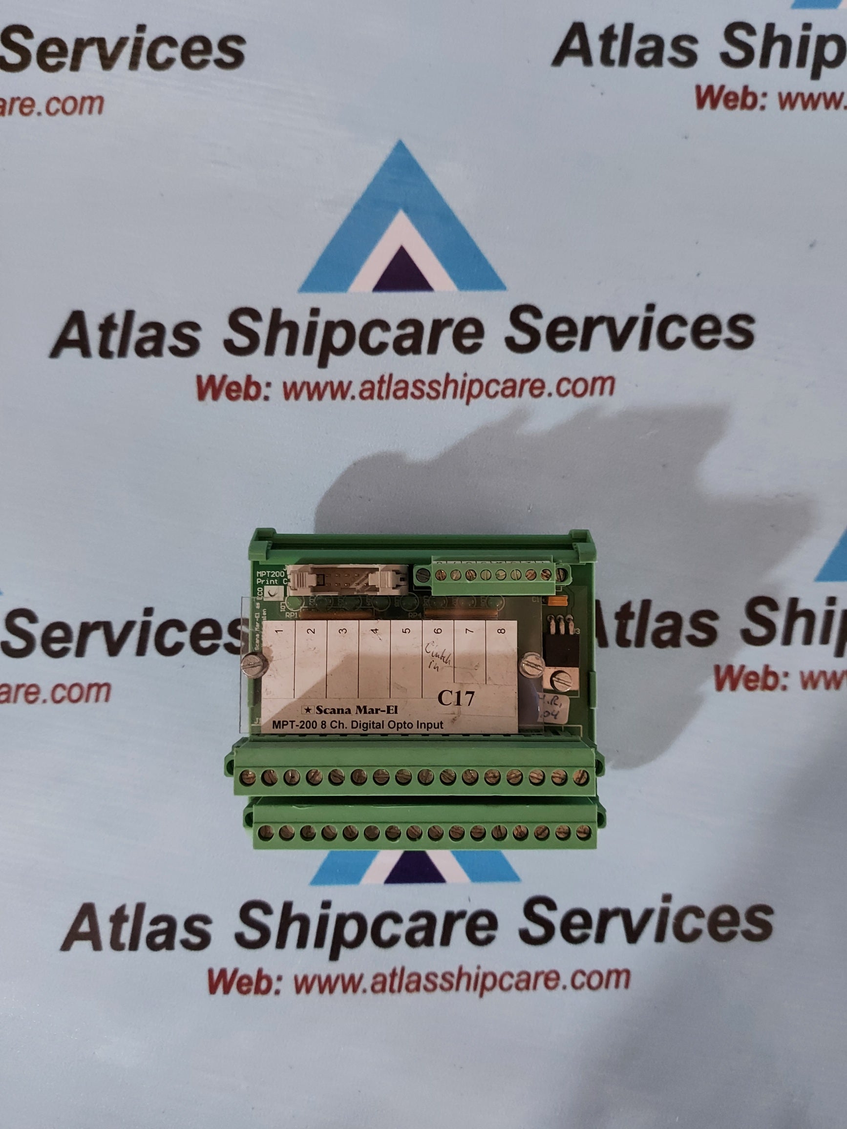 SCANA MAR-EL MPT-200 8 CH. DIGITAL OPTO INPUT MODULE