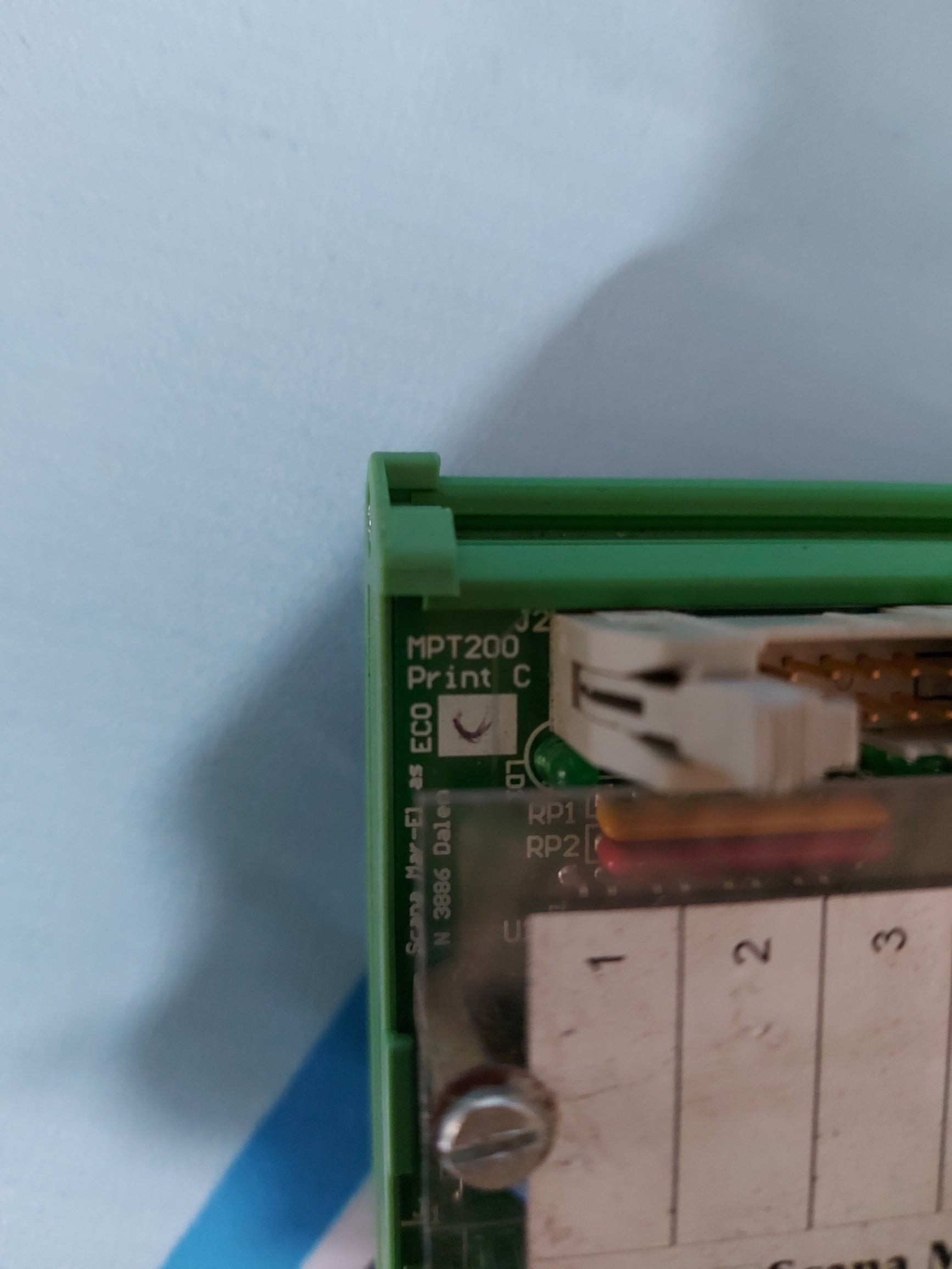 SCANA MAR-EL MPT-200 8 CH. DIGITAL OPTO INPUT MODULE