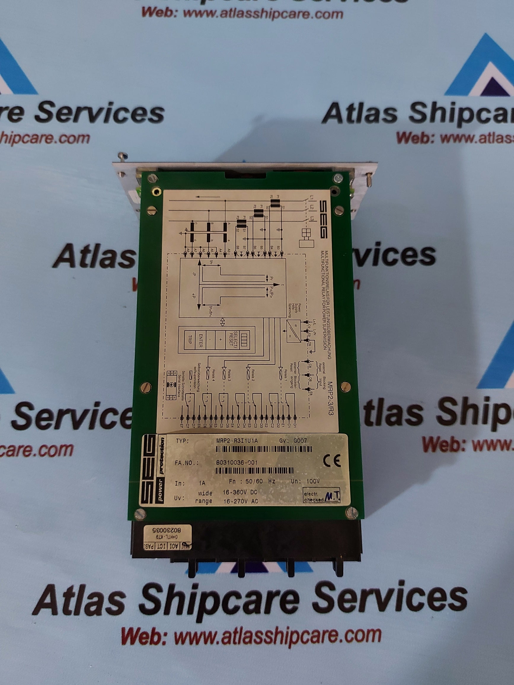 SEG MRP2-R3I1U1A DIRECTIONAL POWER SUPPLY