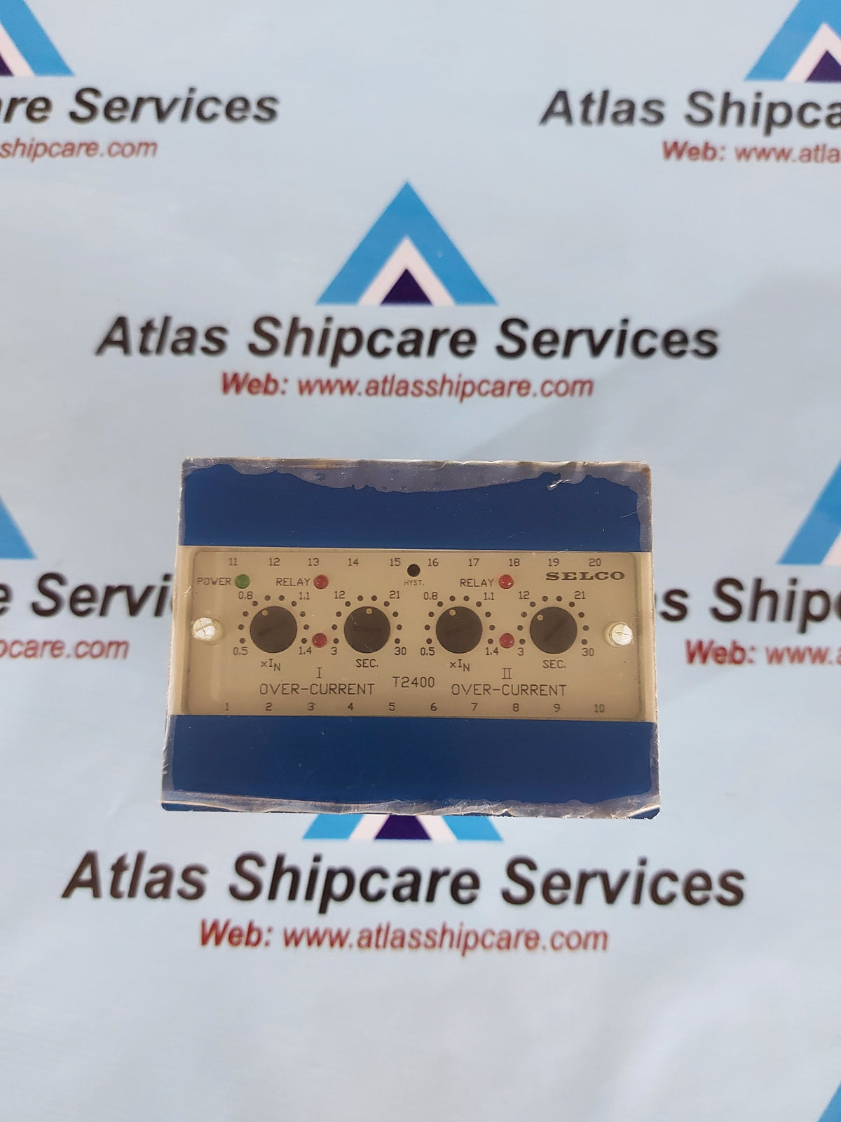 SELCO T2400 3-PHASE DUAL OVER-CURRENT RELAY T2400-06