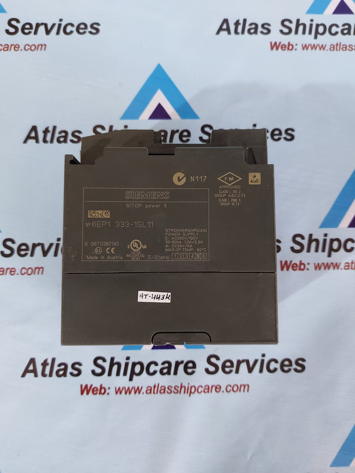 SIEMENS SITOP POWER 5 6EP1333-1SL11 POWER SUPPLY