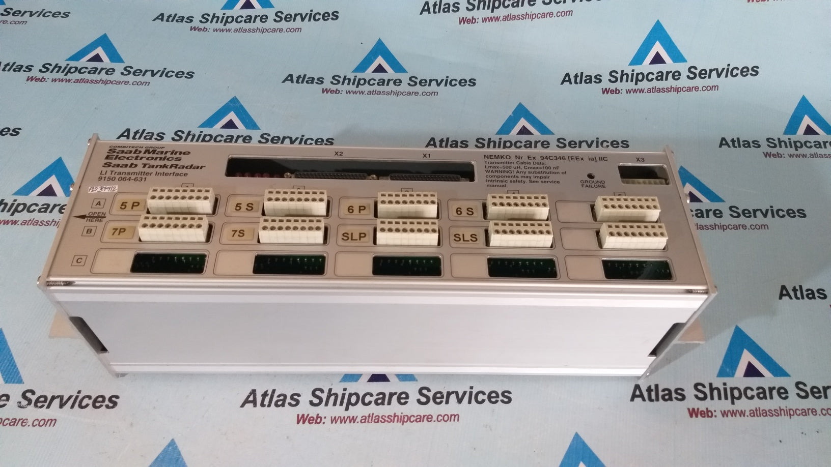 Saab Marine Tank Radar 9150 064-631 LI Transmitter Interface