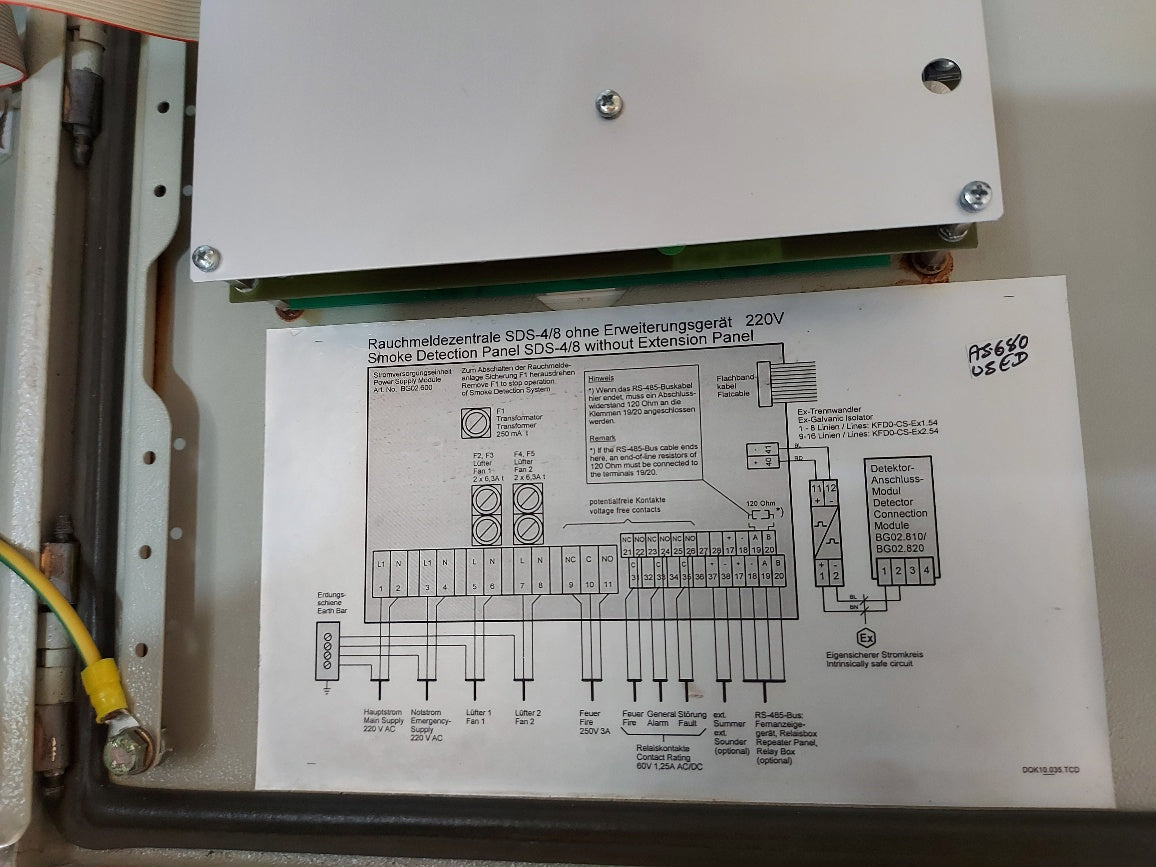 Safetech Smoke Detection Panel SDS-48