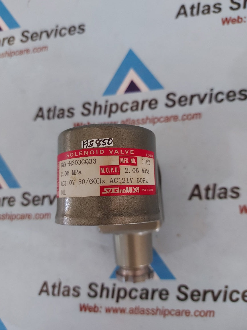 Saginomiya GMV-S303GQ33 Solenoid Valve