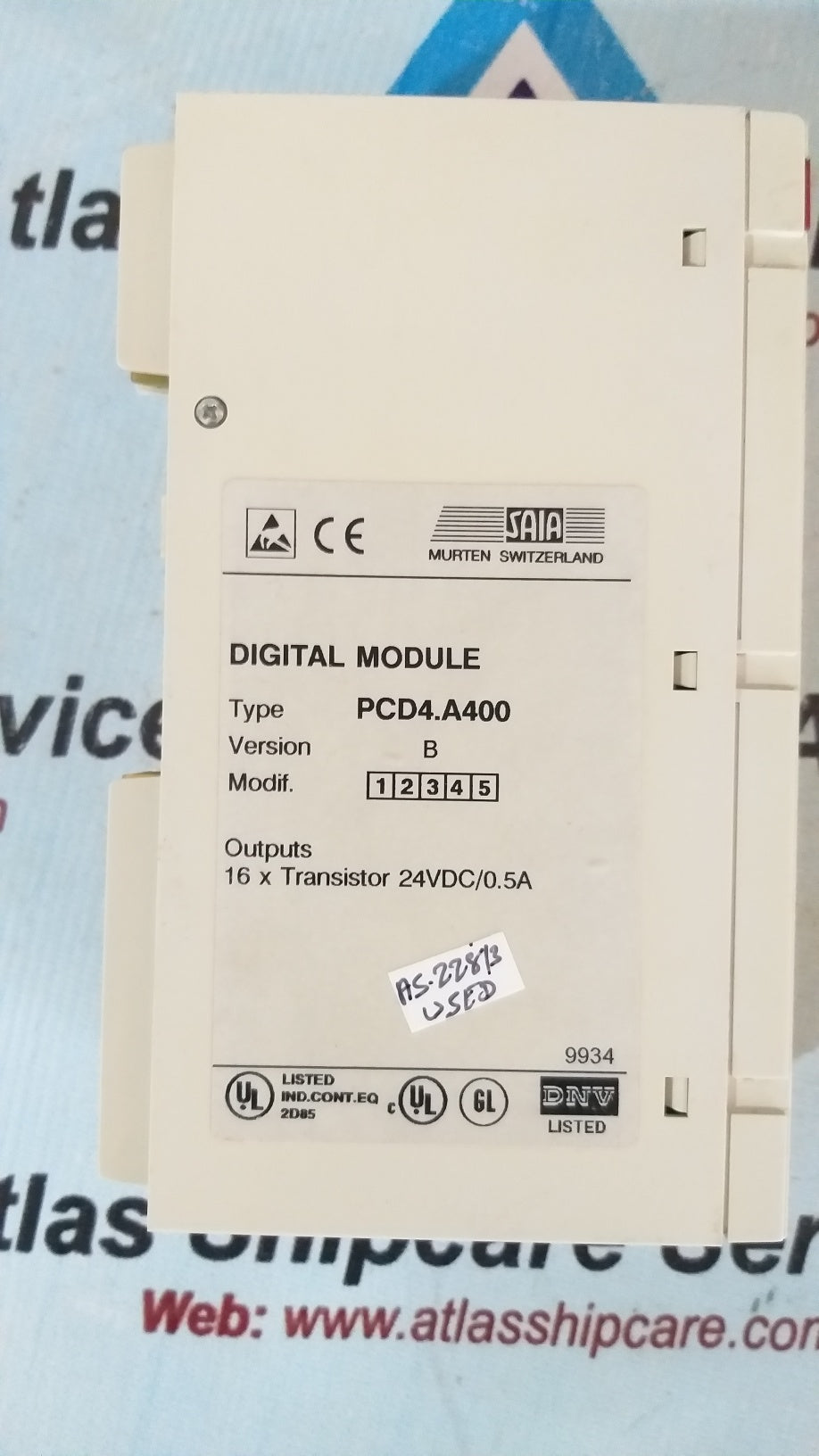 Saia PCD4.A400 Digital Module Version.B