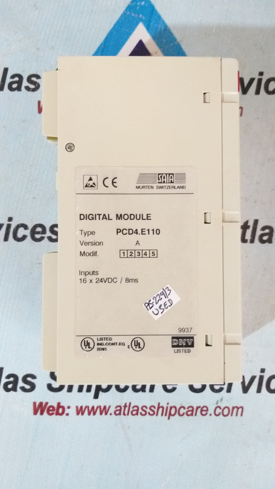 Saia PCD4.E110 Digital Input Module Version.A
