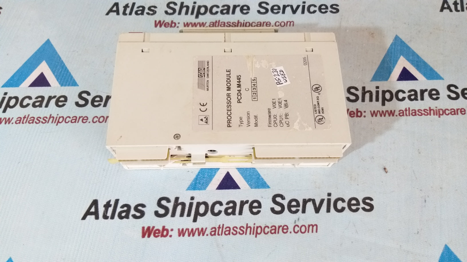 Saia PCD4.M445 Processor Module Version.C