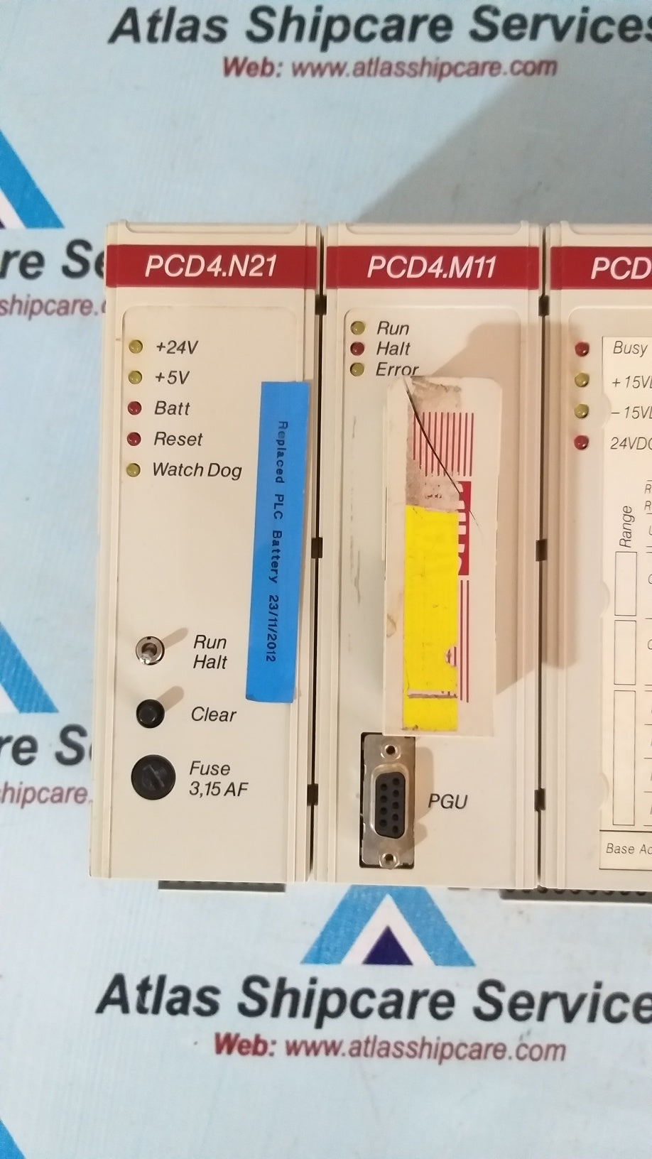 Saia PCD4.N210M4 Supply Module Version.C PLC