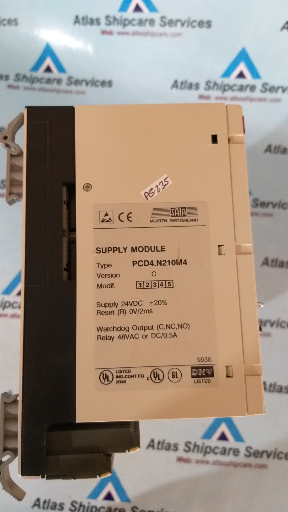 Saia PCD4.N210M4 Supply Module Version.C PLC