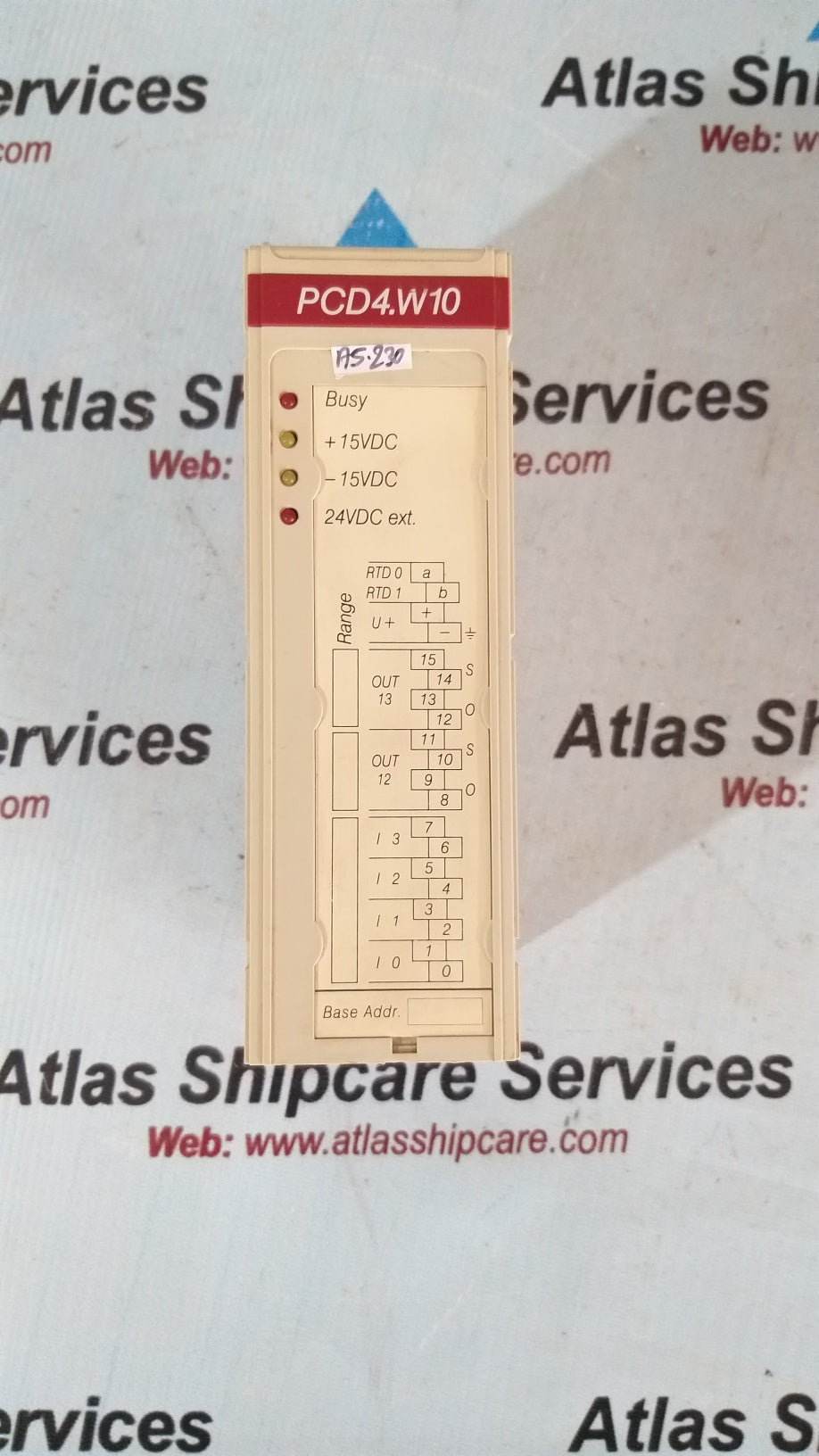 Saia PCD4.W100 Analog Module Version.D