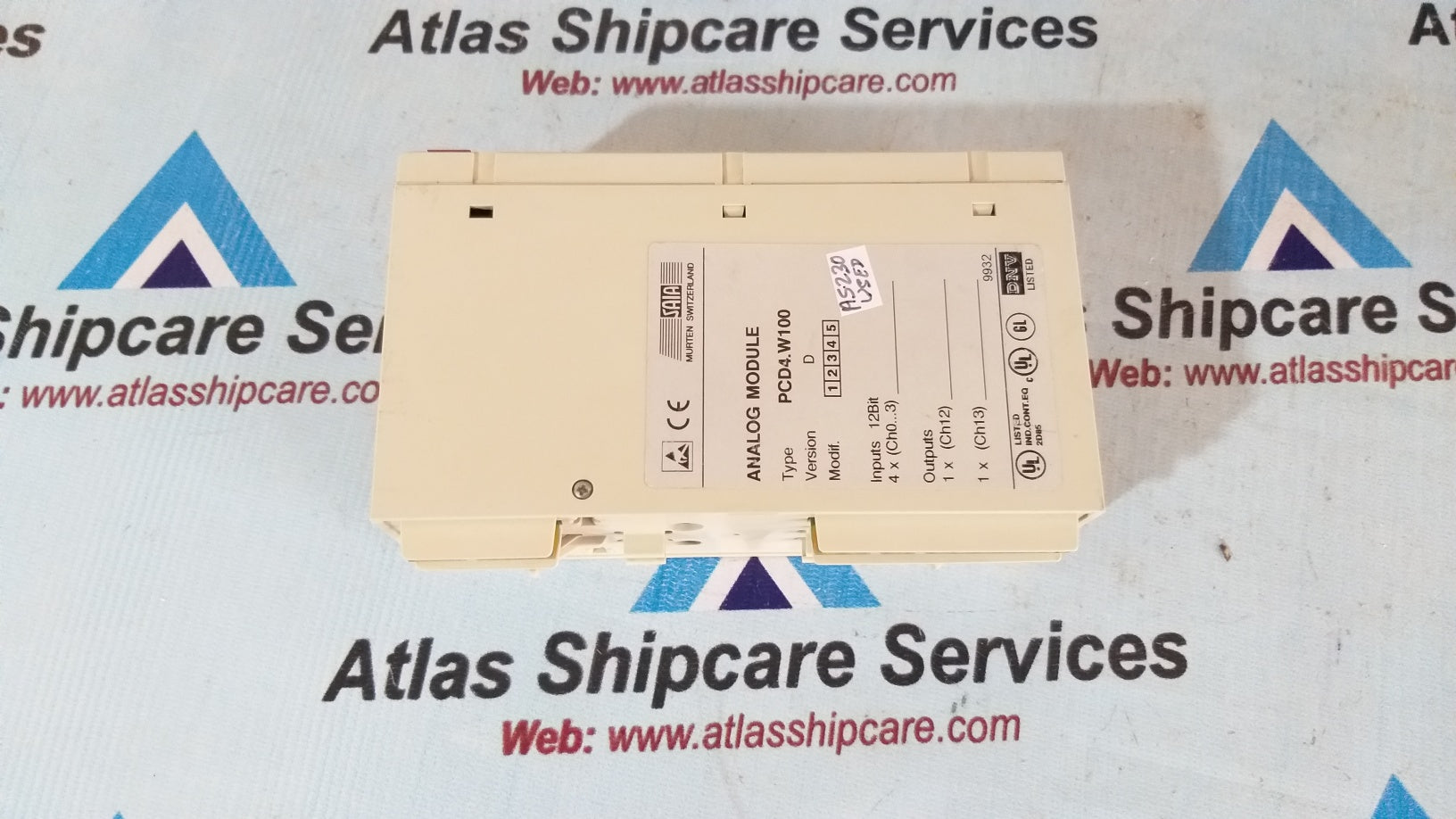 Saia PCD4.W100 Analog Module Version.D