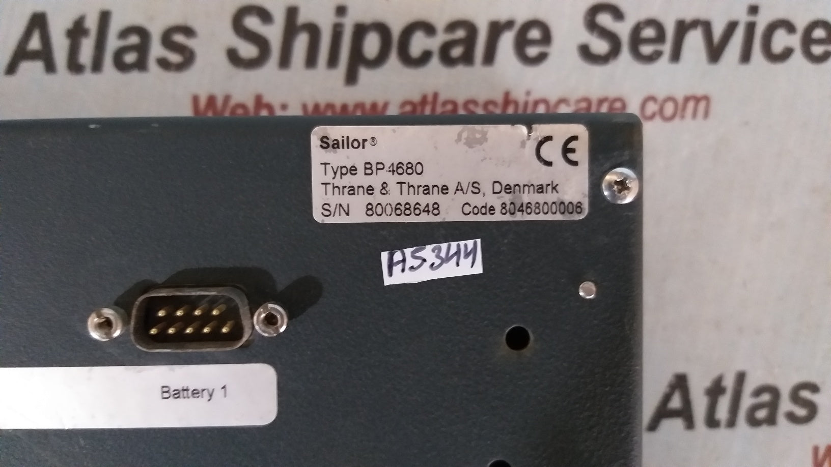 Sailor BP4680 Battery Panel