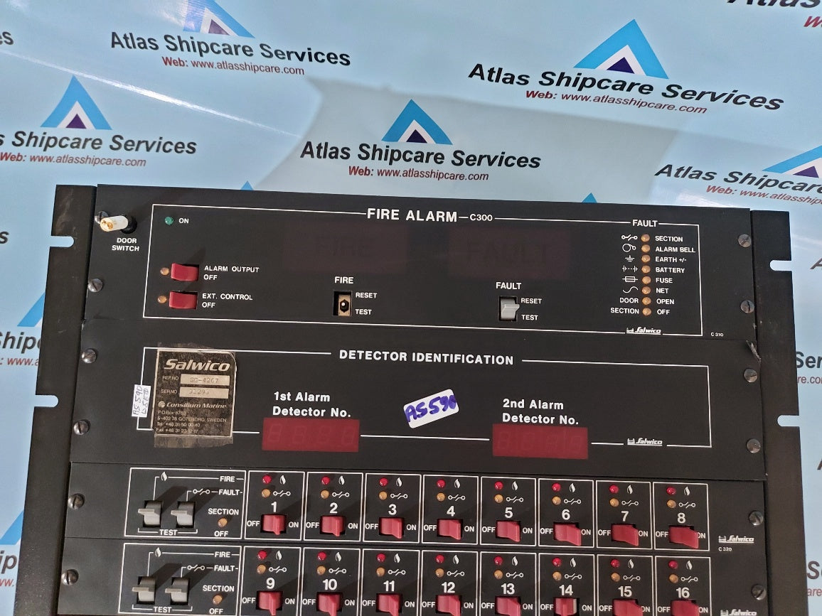 Salwico C300 Gas And Fire Alarm Control System