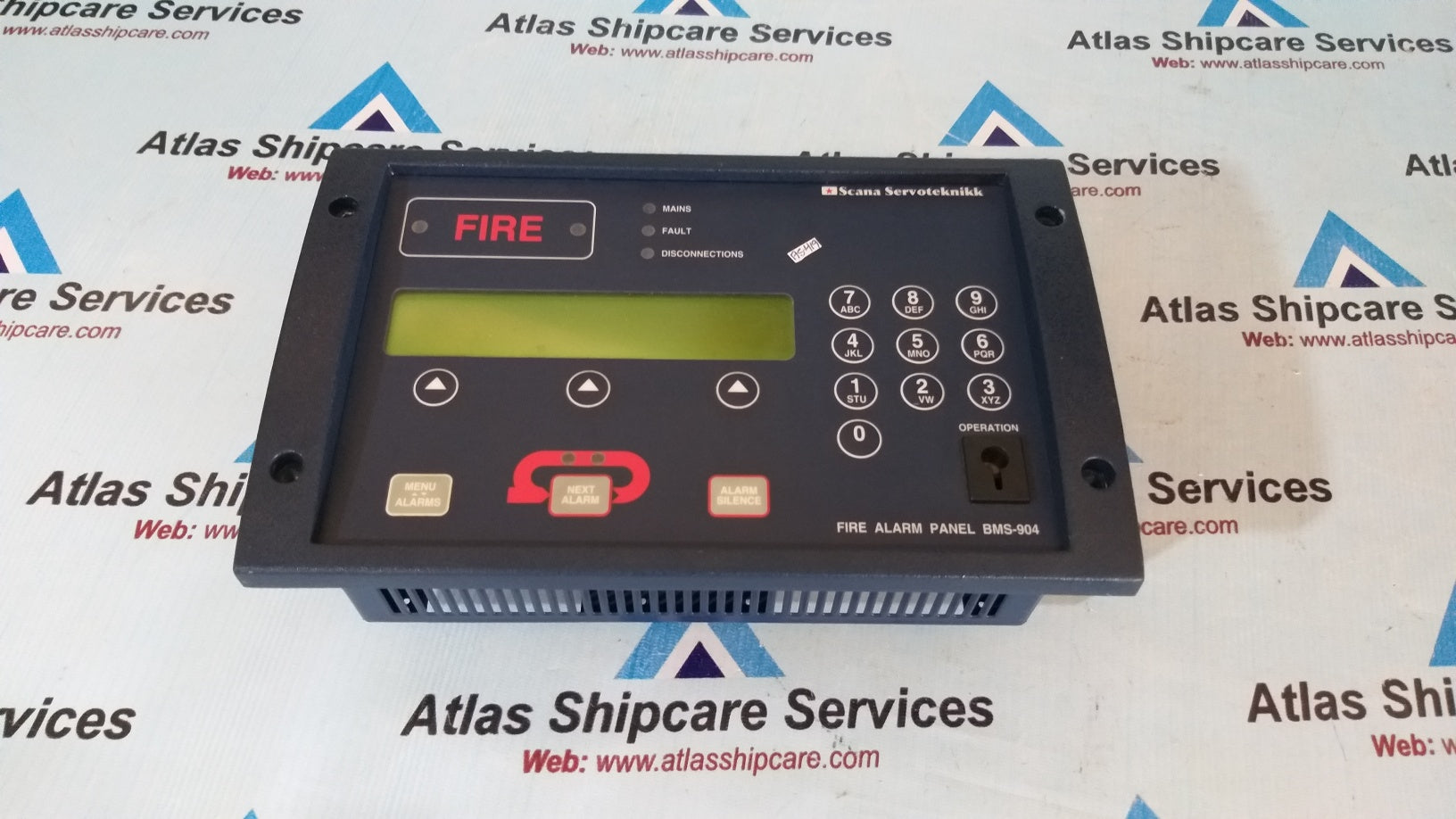 Scana Servoteknikk BMS-904 mini E4 Fire Alarm Panel