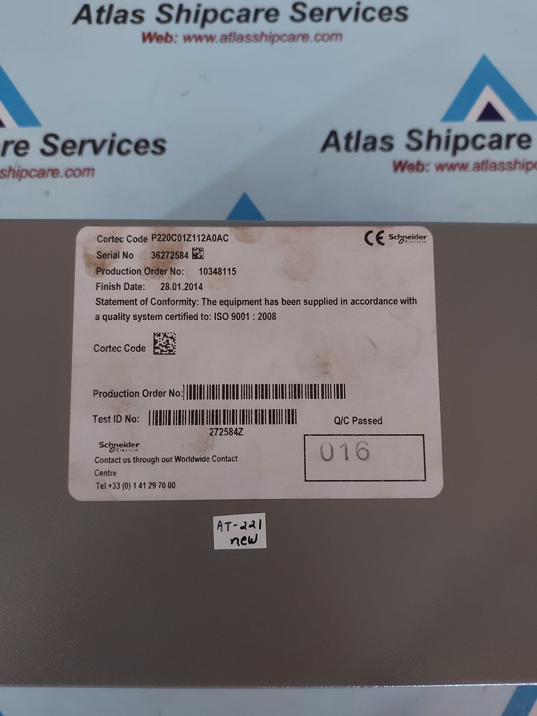 Schneider Electric Micom P220 Digital Protection Relay P220C01Z1120AC