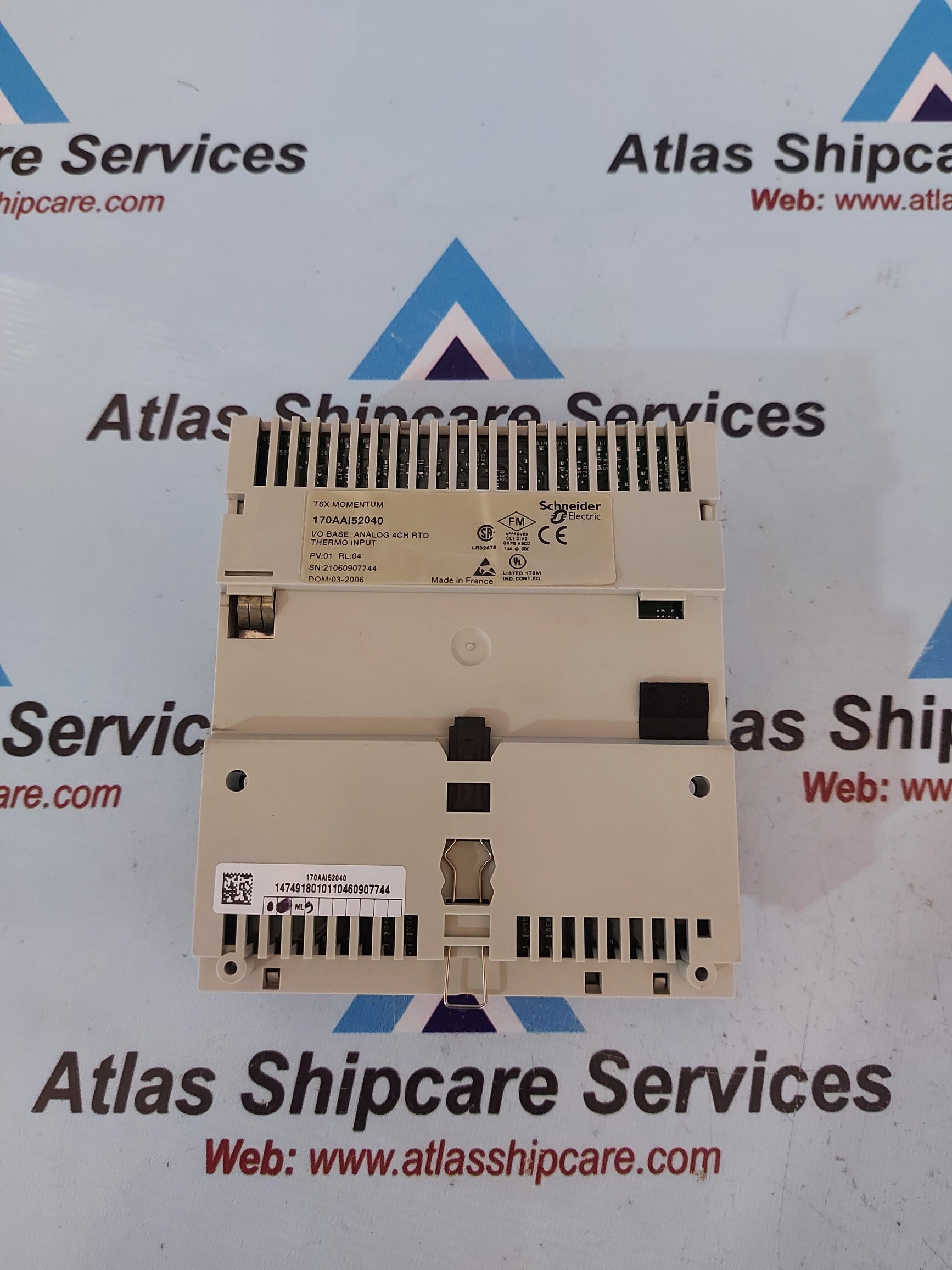 Schneider Electric TSX MOMENTUM 170AAI52040 I/O Base Analog 4-Channel RTD Thermo Input