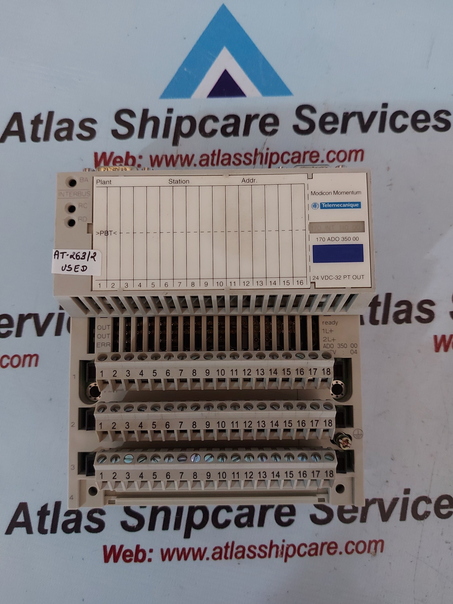Schneider Electric TSX MOMENTUM 170ADO35000 I/O Base Module 24Vdc-32Pt Out