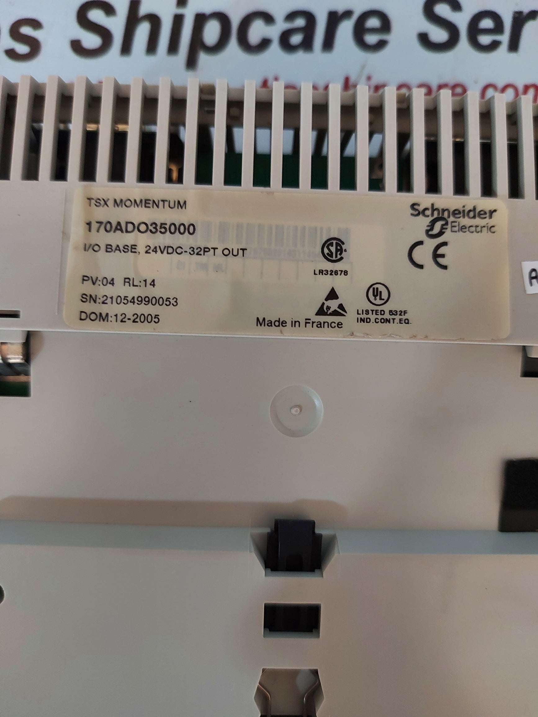 Schneider Electric TSX MOMENTUM 170ADO35000 I/O Base Module 24Vdc-32Pt Out