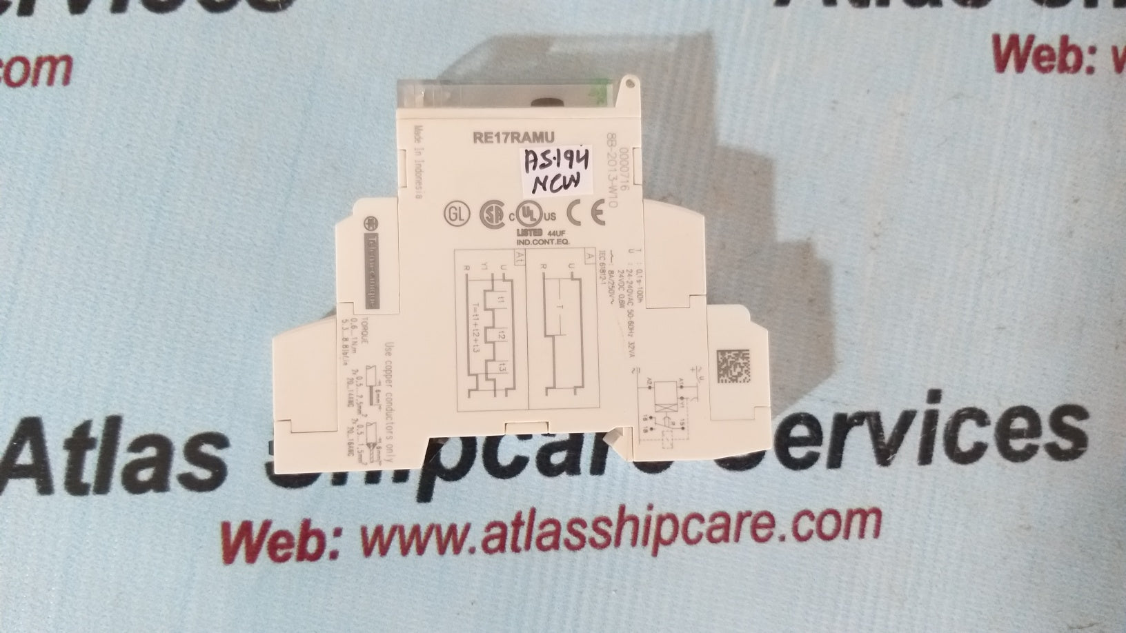 Schneider Eletric RE17RAMU On Delay Timer