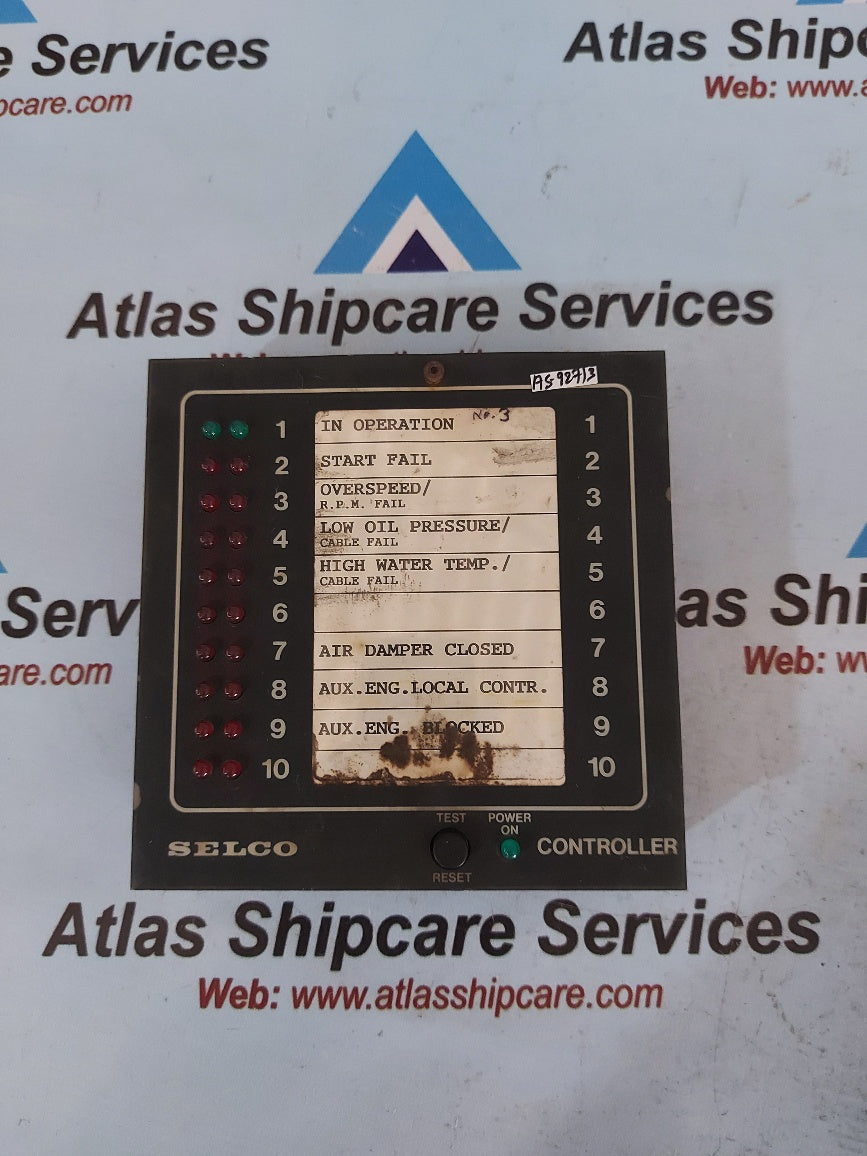 Selco M2000-29-00 230792 24V Engine Controller