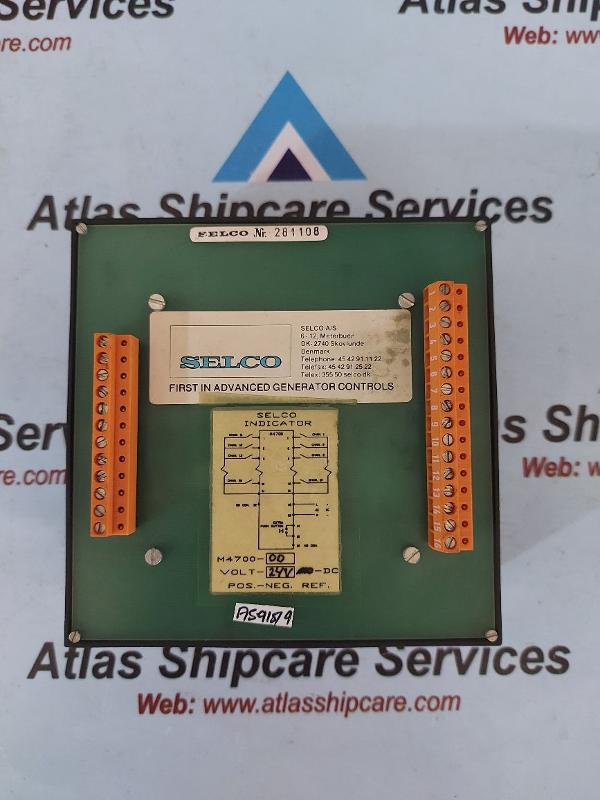 Selco M4700 Alarm Indicator Panel