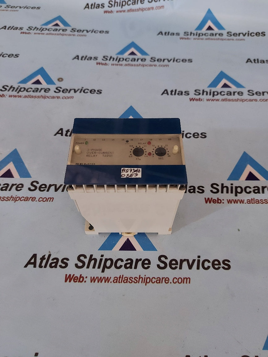 Selco T2200 3-Phase Over-Current Relay T2200-02