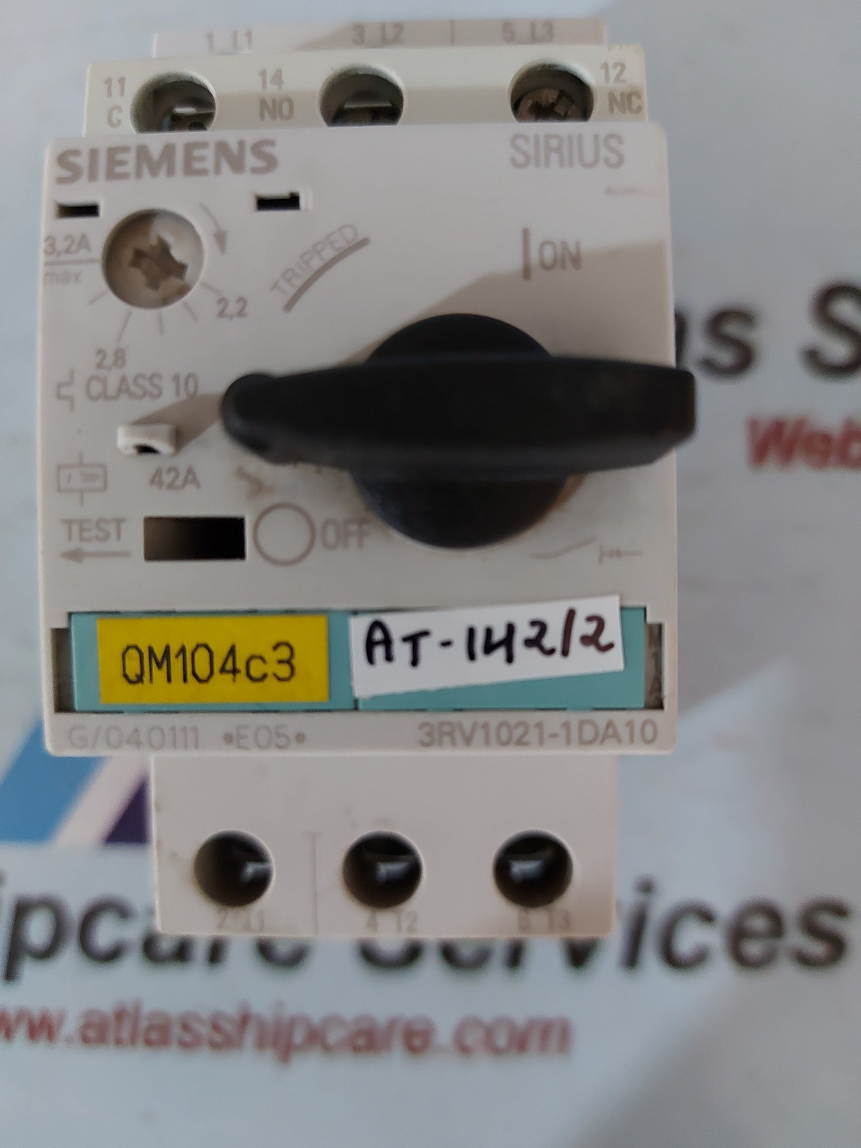 Siemens 3RV1021-1DA10 Motor Starter Protector