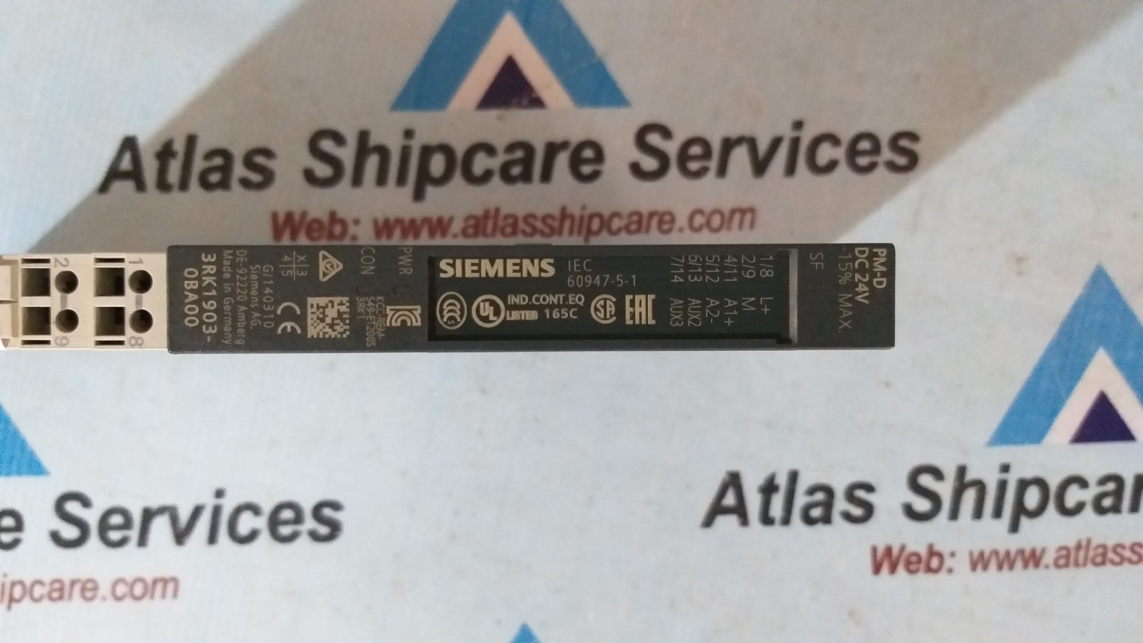 Siemens 3RK1903-0BA00 Terminal Module Pm-d Dc24v