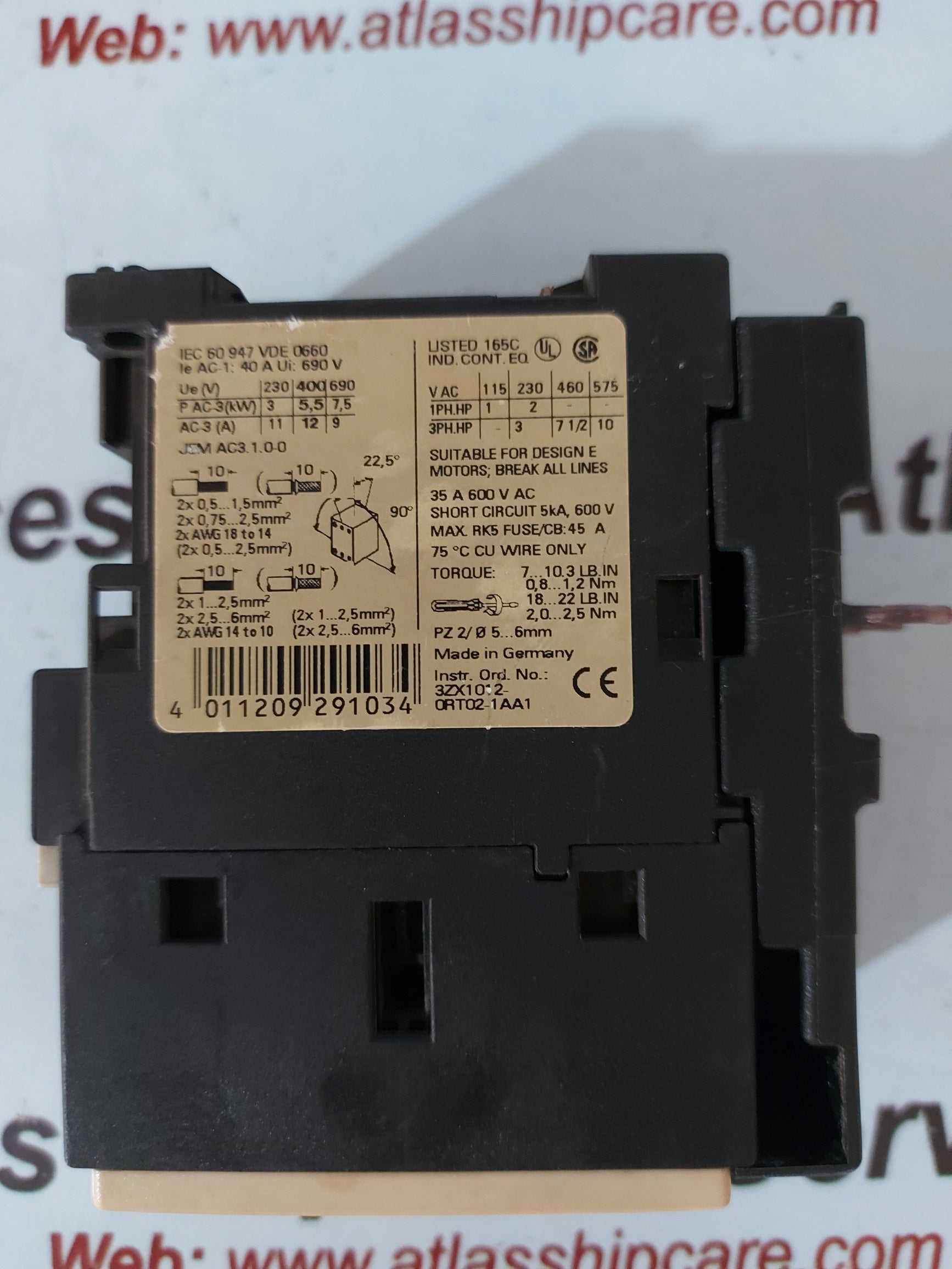 Contattore Siemens Sirius 3RT1024-1K 24V DC – Usato In Buone Condizioni (Spedizione Gratuita)