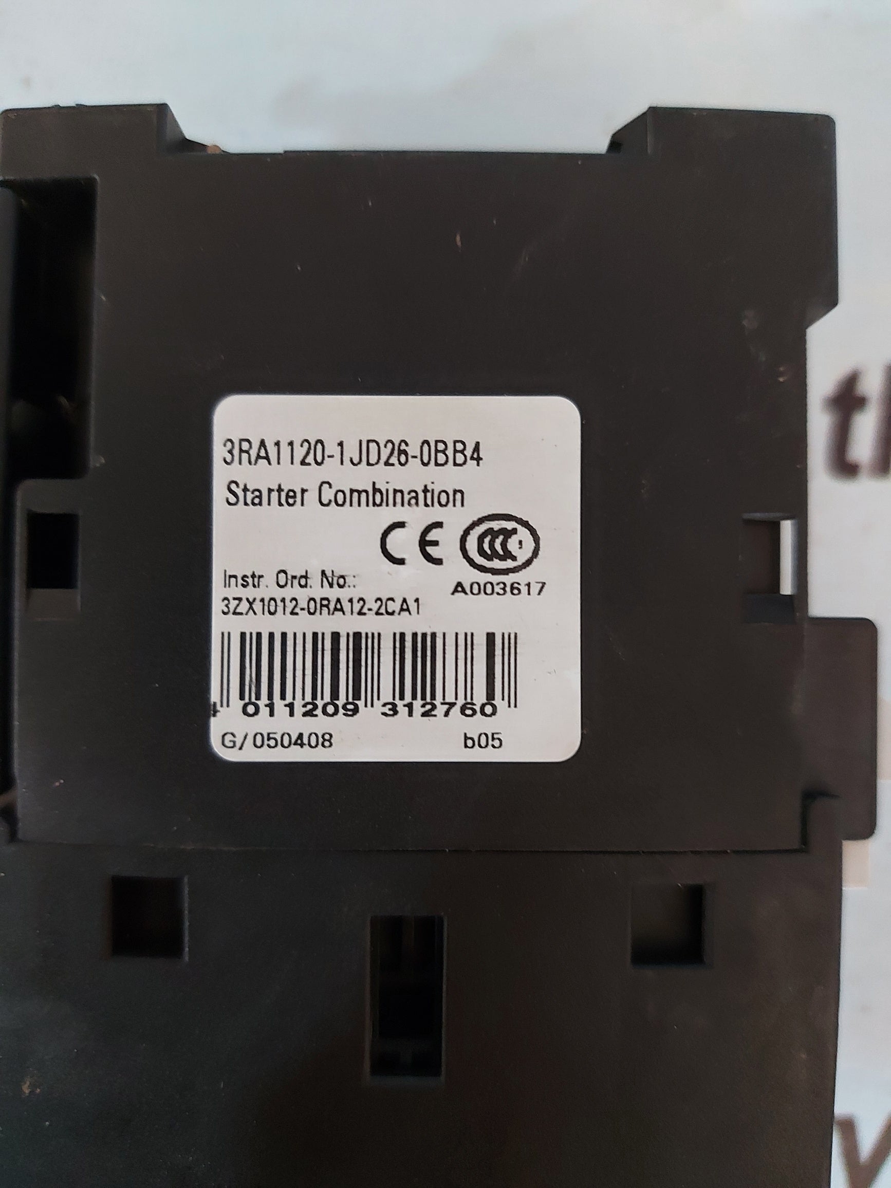 Siemens Sirius 3RT1026-1BB40 Motor Starter Contactor