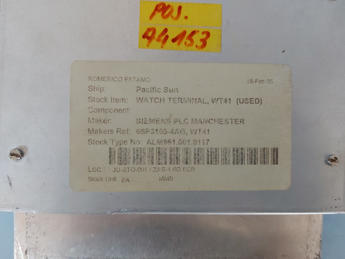 Siemens WT41 Watch Terminal&nbsp;