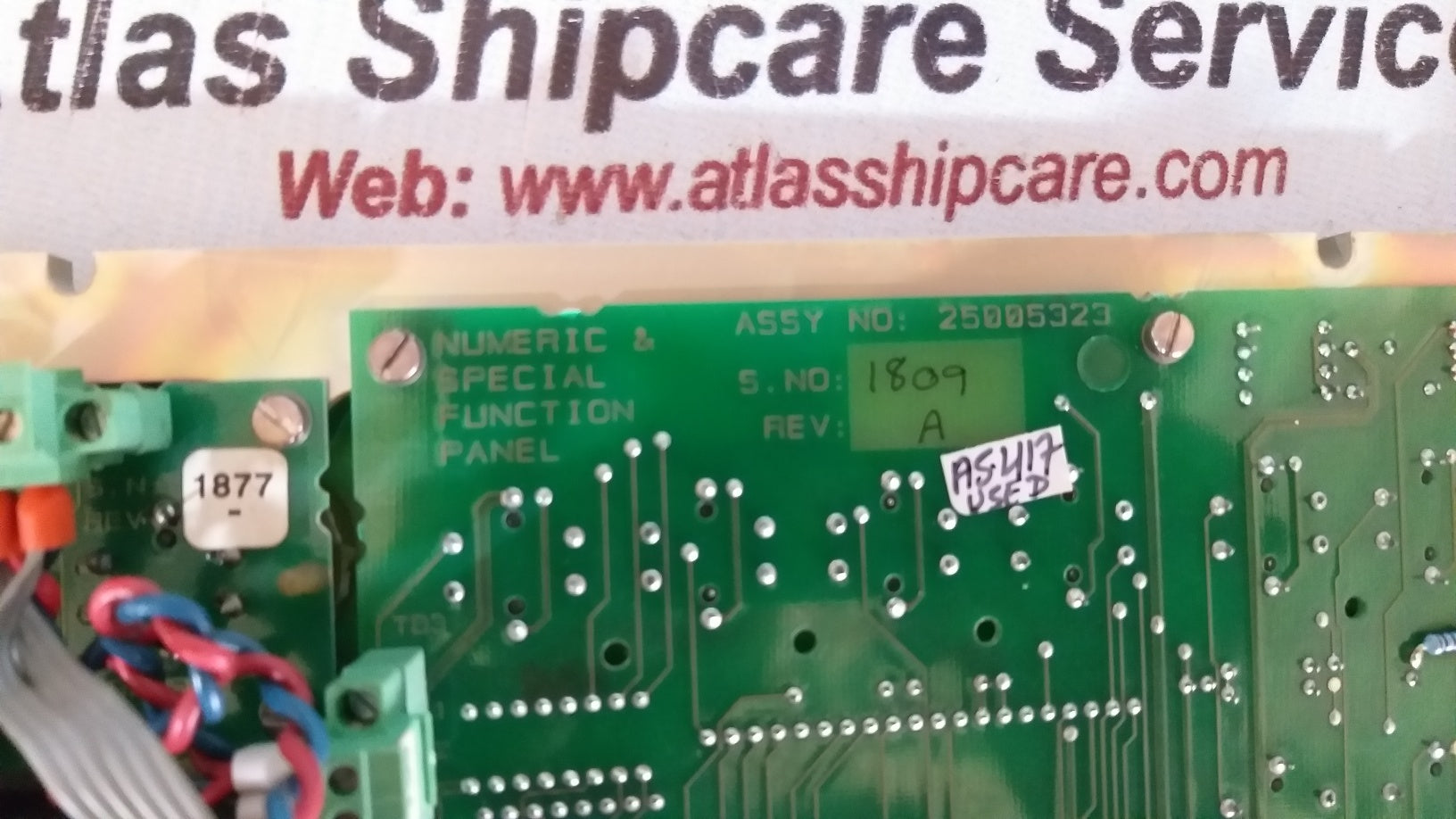 Simrad Norge 25005323 Trackball Numeric & Special Functional Panel