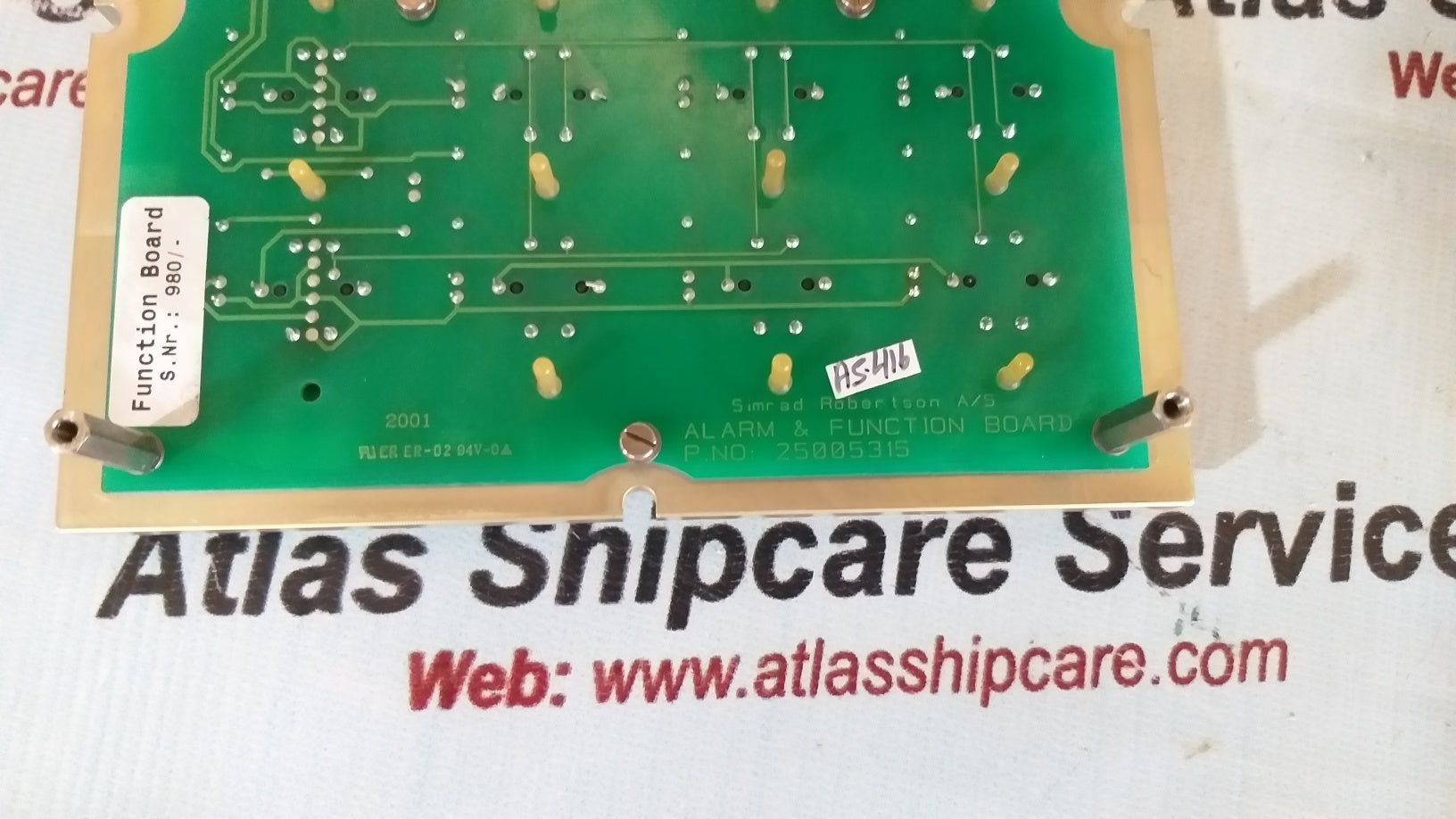Simrad Robertson 25005315 Alarm & Function Board