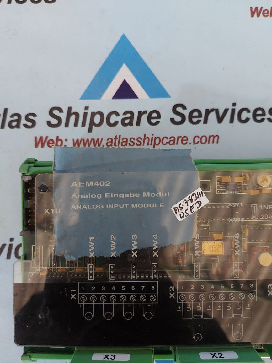Stn Atlas AEM 402 Analog Input Module 271.139 714/D