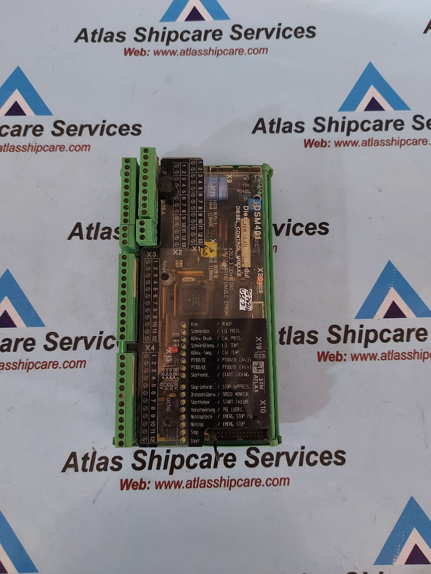 Stn Atlas DSM401 Diesel Control Module 271.13 437/D