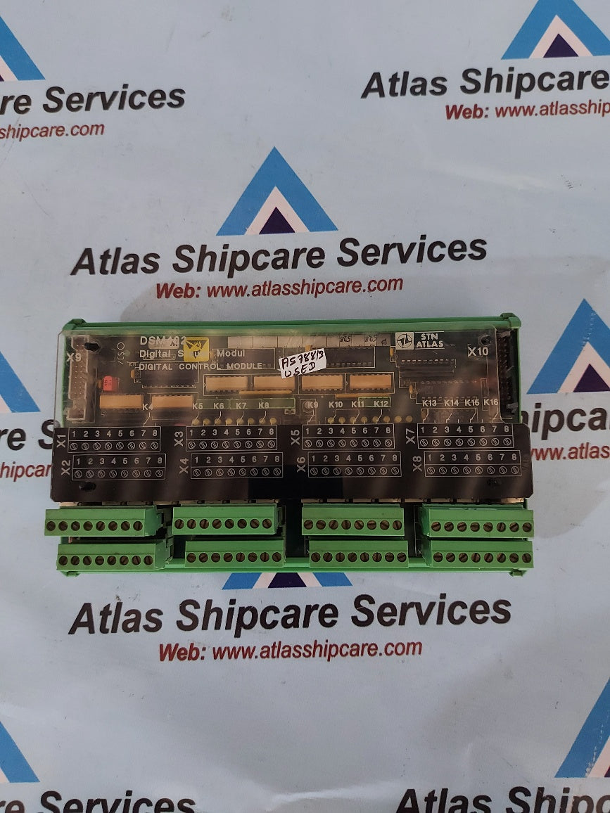 Stn Atlas DSM402 Digital Control Module 271.123 856/F – Atlas Shipcare ...