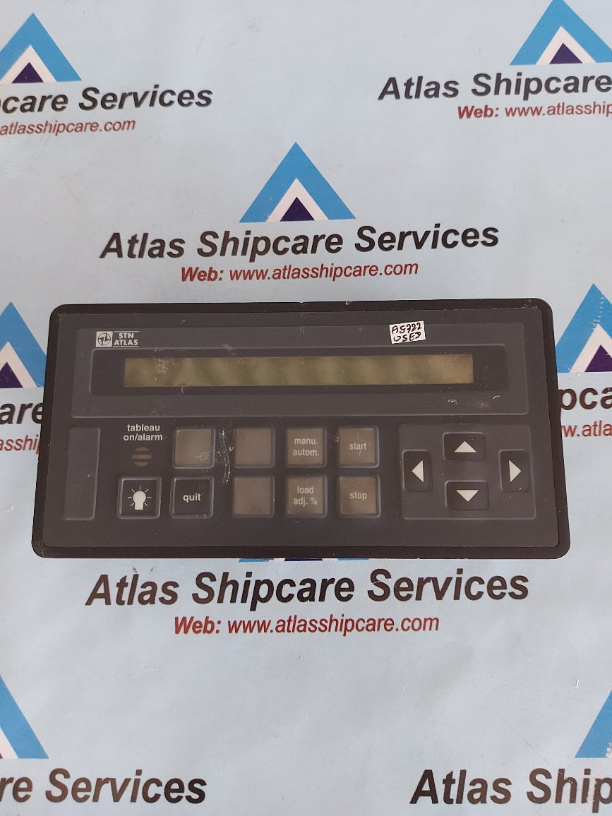 Stn Atlas Elektronik BAT 436 B Alarm Panel&nbsp;P/N 271.135 588