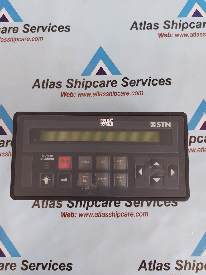 Stn Systentechnik BAT 426 B Diesel Management Unit Alarm Panel 271.135 587