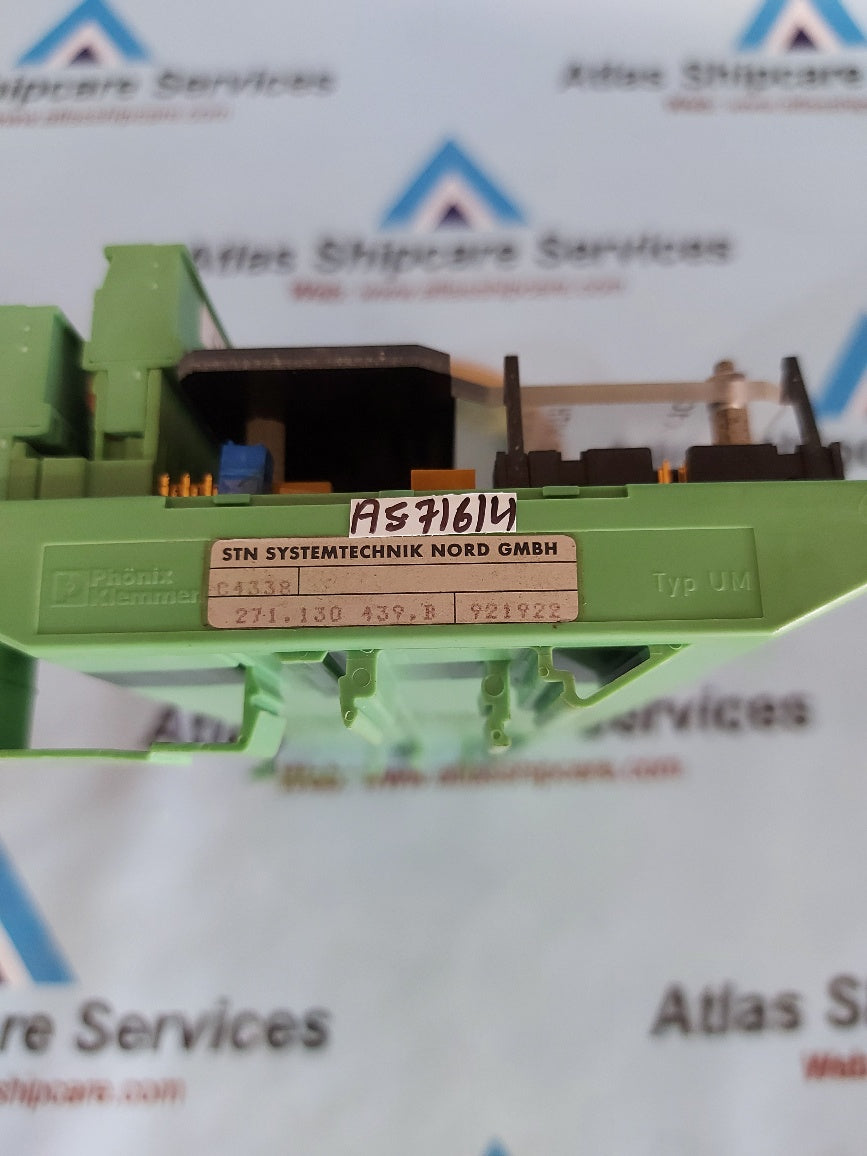 Stn ZM401 Central Module P/N 271.130 439.B