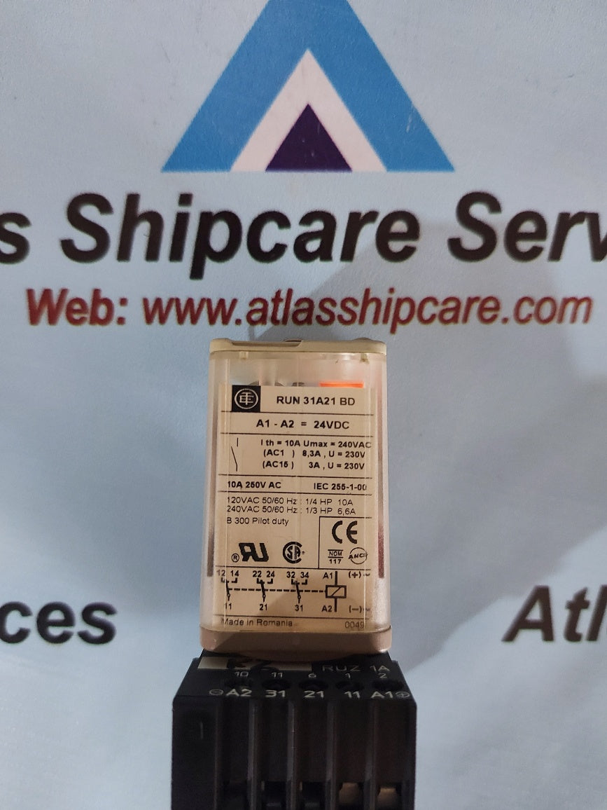 Telemecanique RUN 31A21 BD Relay Coil