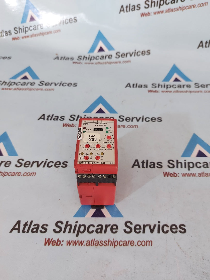 Thiim UFWA F605 B460 AA4C Main Frequency & Voltage Monitoring Rela ...