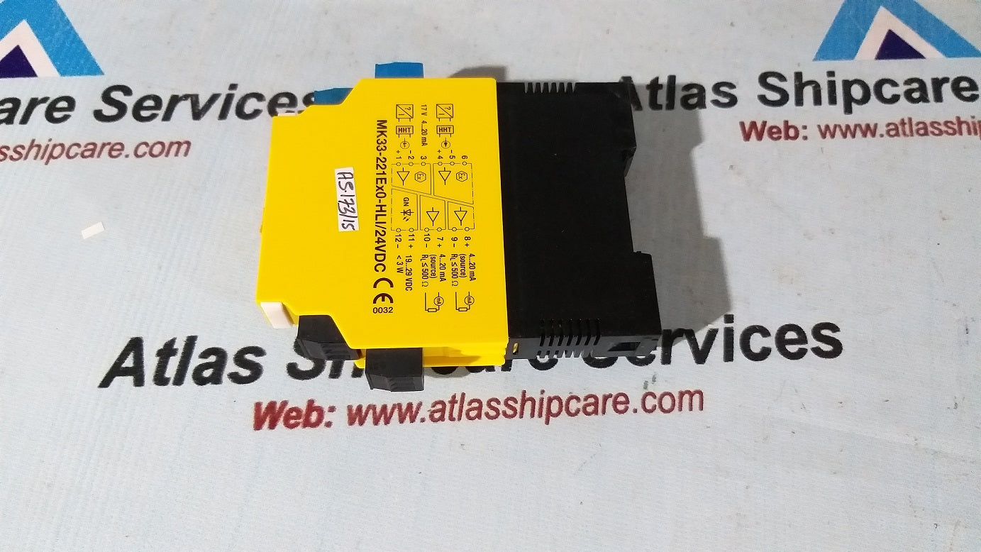 Turck MK33-221 EX0-HLI/24VDC Loop Isolator