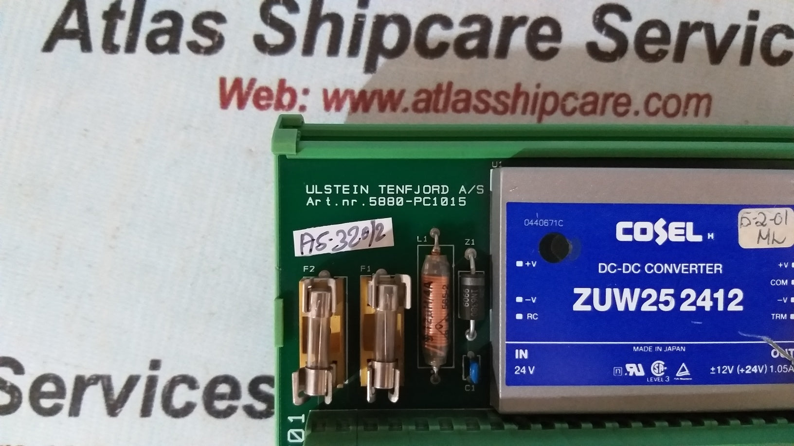 Ulstein Tenfjord 5880-PC1015 Pcb Circuit