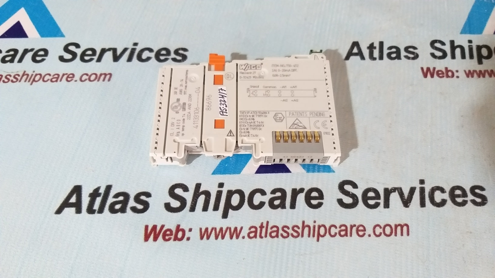 Wago 750-452 2-Channel Analog Input Module