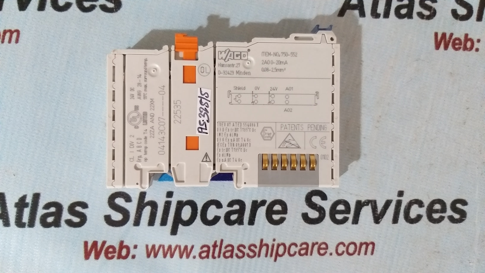 Wago 750-552 2-Channel Analog Output Module