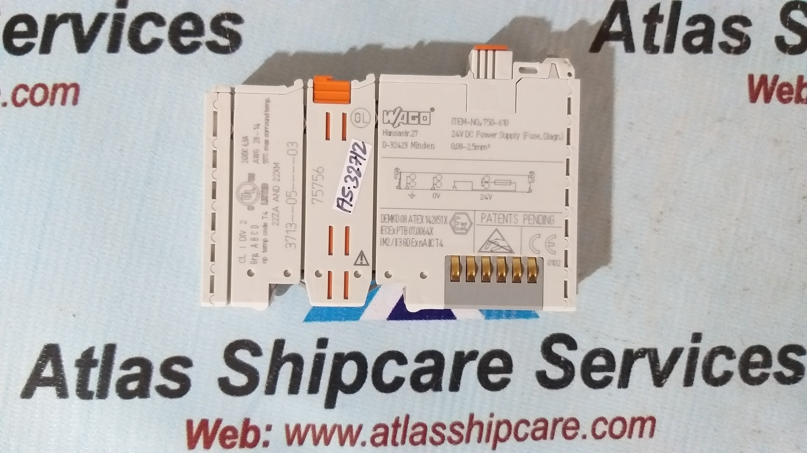 Wago 750-610 24Vdc Power Supply&nbsp;